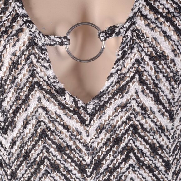 Ramy Brook Cassie Crochet Mini Coverup Dress - Picture 3 of 4